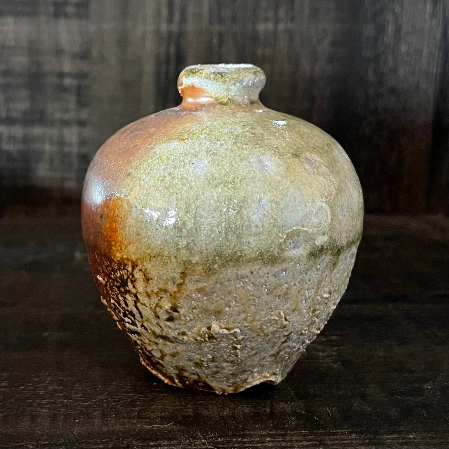 Small Wood-Fired Bud Vase